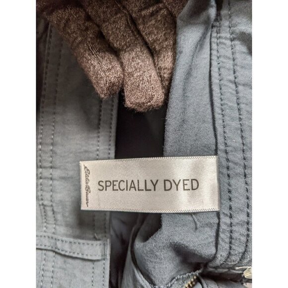 Eddie Bauer First Ascent Pants Womens 12 Cargo Cotton Nylon Stretch Bluish Gray - Picture 8 of 16